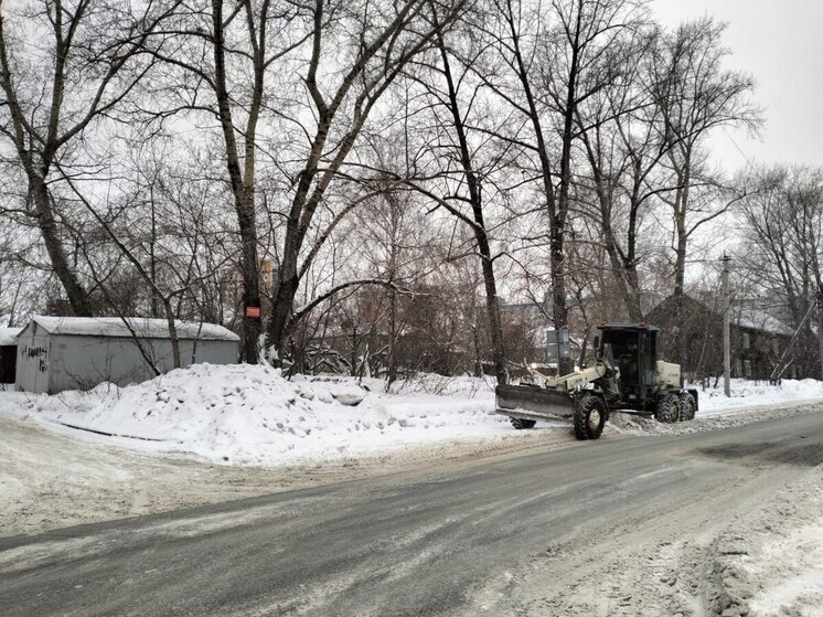 В Новосибирске за сутки вывезено более 27 тысяч кубометров снега