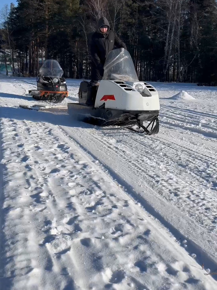 В Улан-Удэ завершается подготовка лыжных трасс и катков