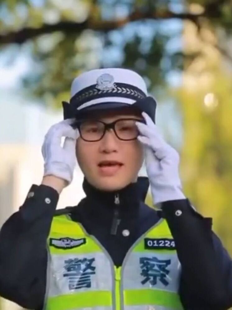  Полиции в КНР раздали очки, которые распознают номера и переводят на 10 языков