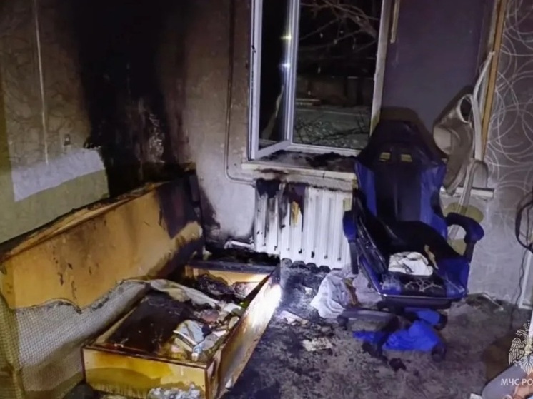 На пожаре в Зиме спасли двух человек