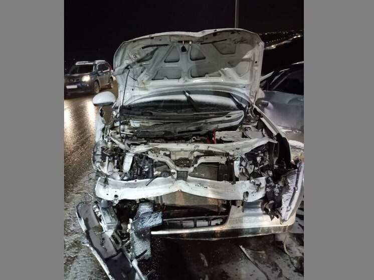 Под Воронежем «лоб в лоб» столкнулись иномарки: два водителя пострадали