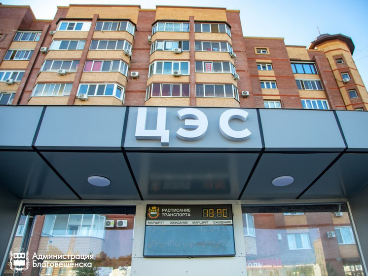 Работу электронных табло на остановках Благовещенска начнут отслеживать онлайн