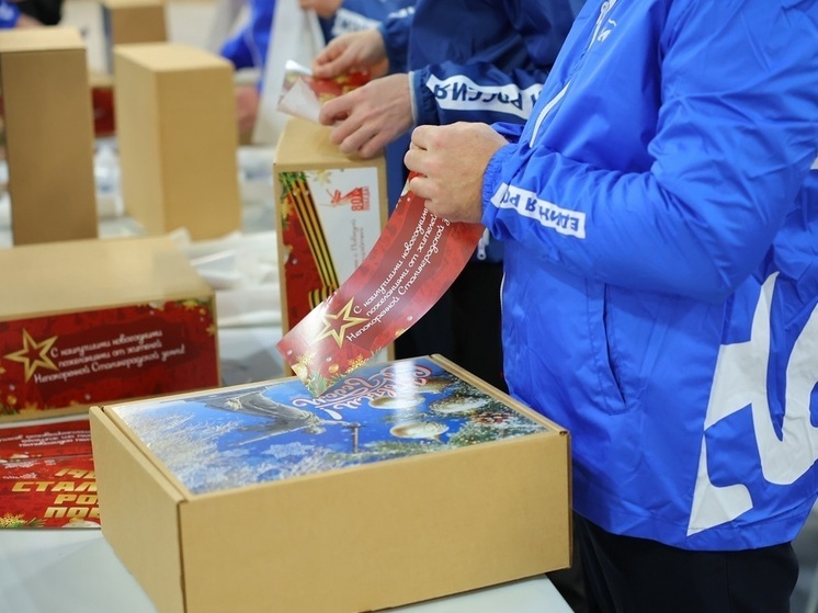 Волгоградцы собирают новогодние подарки для земляков – участников СВО