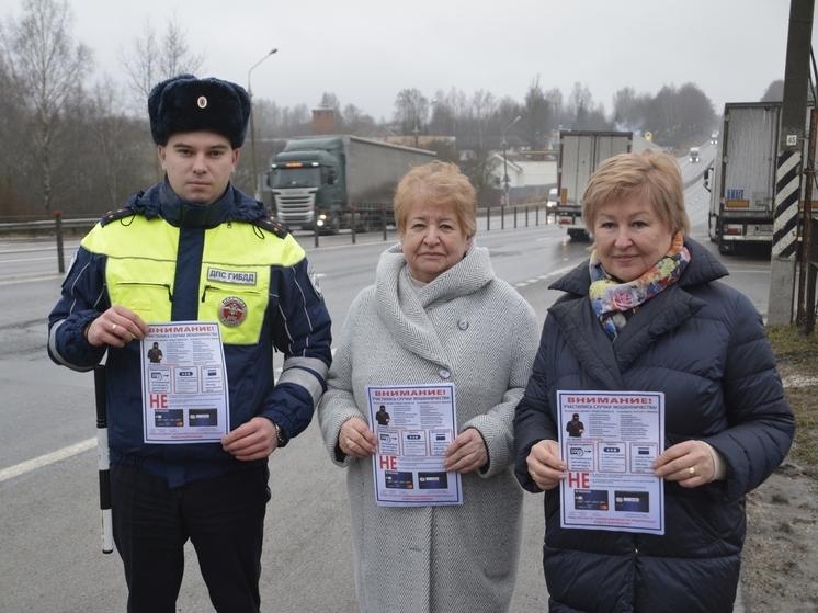 На трассе М-1  под Смоленском прошел профилактический полицейский рейд