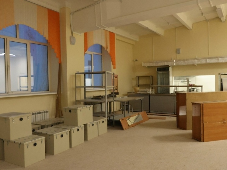 В столице Хакасии капремонт школы №10 вышел на финишную прямую