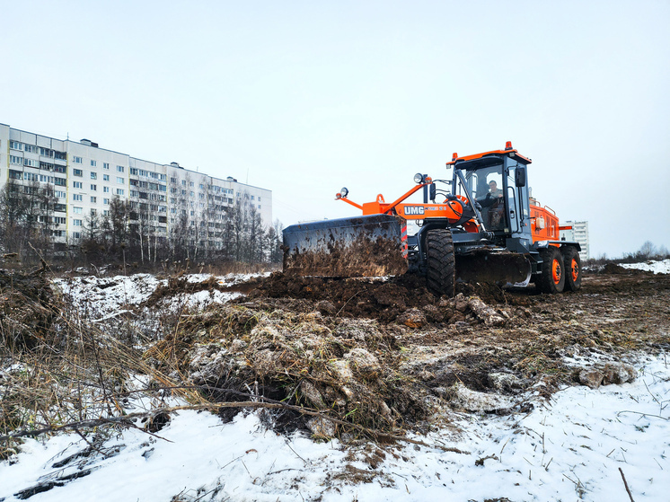В Пущино ликвидируют котлован, оставшийся от недобросовестного застройщика МКД