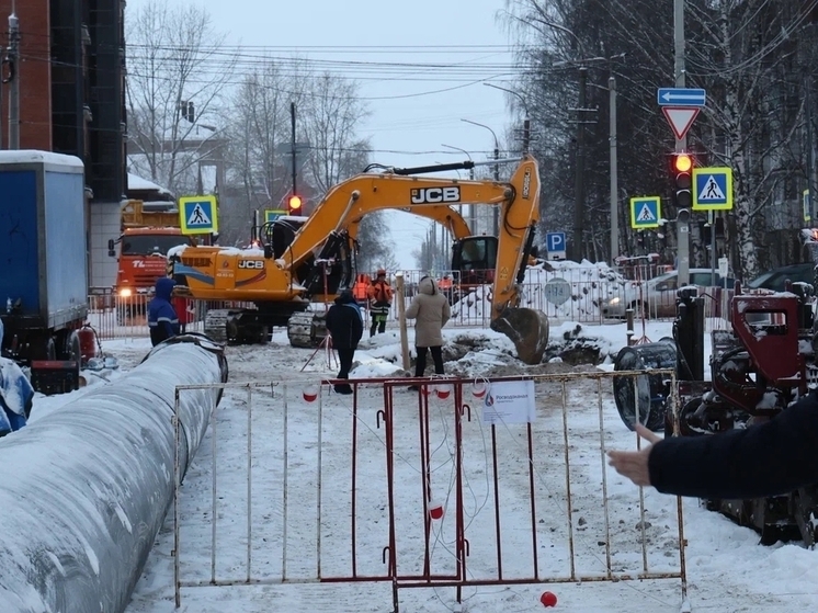 В Архангельске произошла серьезная авария на водоводе-тысячнике