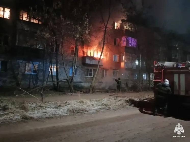 Из-за непотушенной сигареты в Тверской области горела квартира