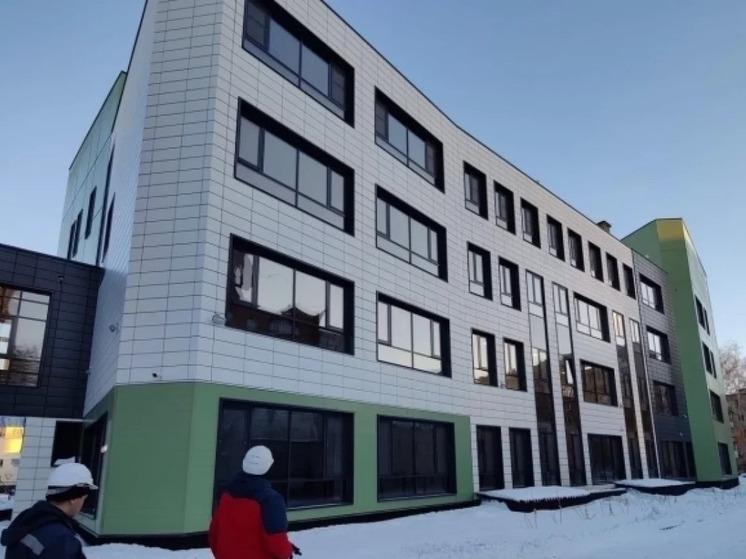 В Новосибирске подходит к завершению строительство нового корпуса Экономического лицея