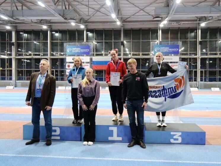 Уфимская бегунья стала призером соревнований среди студентов