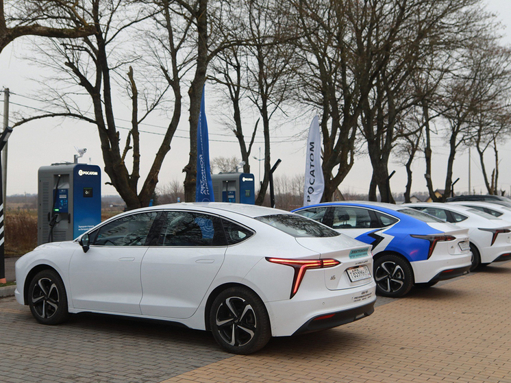 Первую в России накопительную станцию для зарядки электромобилей открыли в Зеленоградске