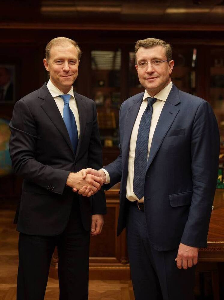 Никитин и Мантуров обсудили будущее нижегородской промышленности