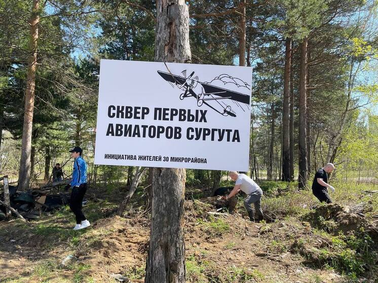 В Сургуте появится «Сквер первых авиаторов»: дань авиационной истории города