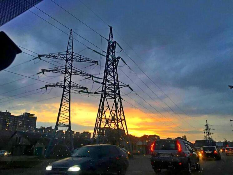 В Воронежской области загорелась линия электропередач после падения БПЛА