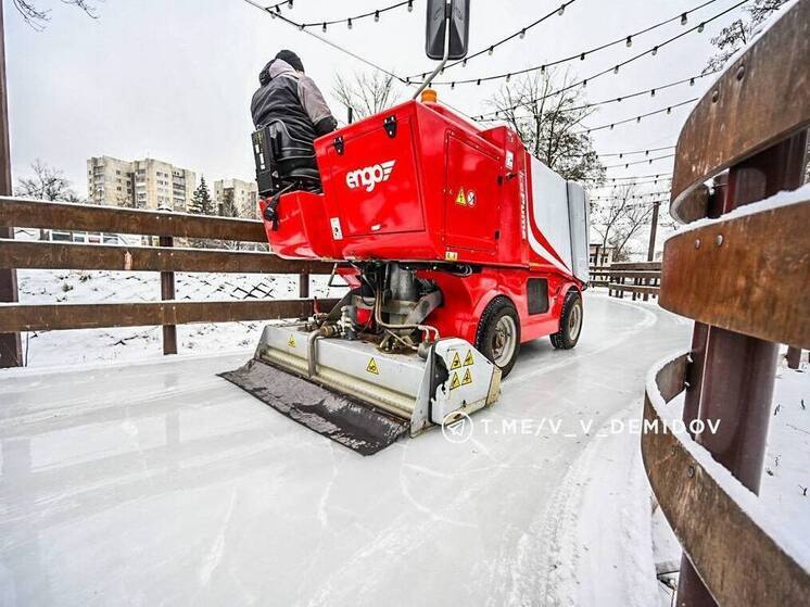 Мэр Белгорода: катки готовы к открытию на 70 %