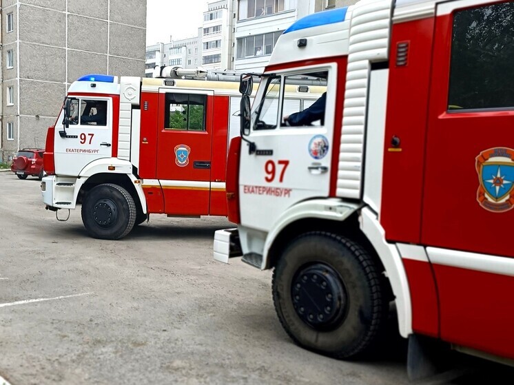 В свердловском поселке Лосином при пожаре погиб человек