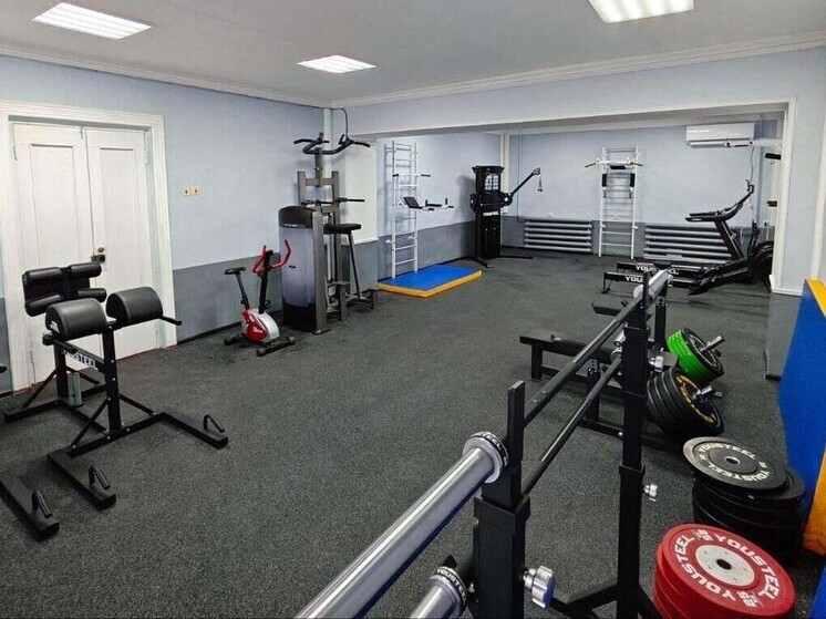 В Бердянске открылся современный тренажерный зал