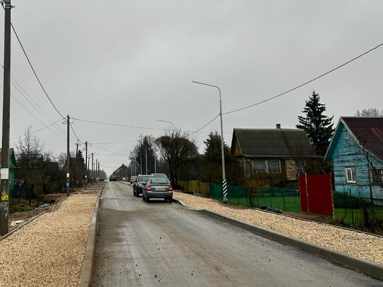 Автодорогу «Лука-2 — Волхов Мост» в Чудовском округе расширят до шести метров
