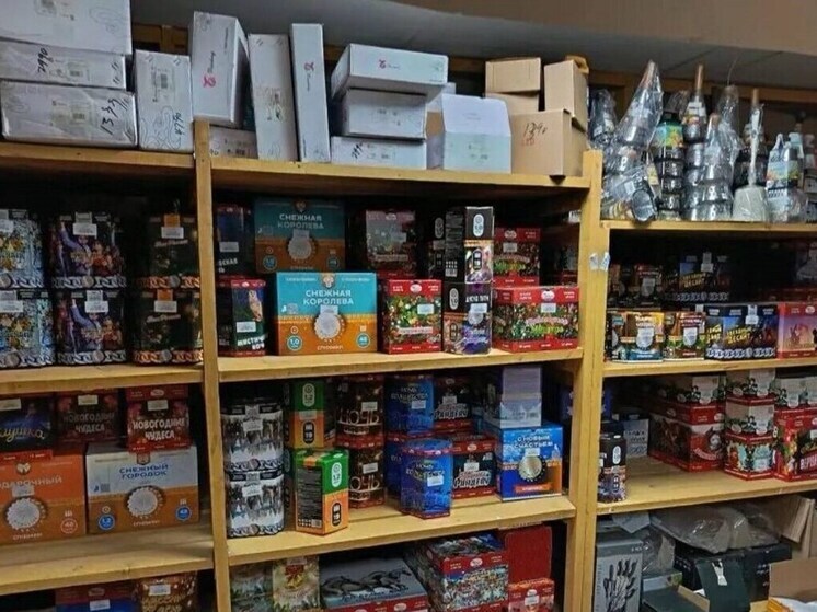 На Сахалине изъяли партию опасной пиротехники перед Новым годом