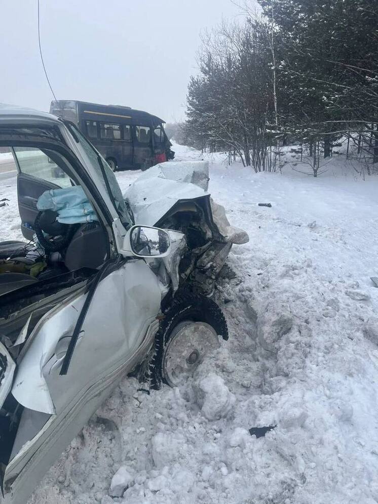 45-летний водитель пострадал в ДТП на объездной дороге Томска