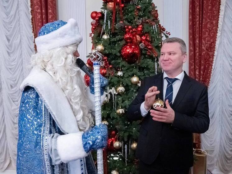 В Боровском округе исполнили мечту детей участника СВО