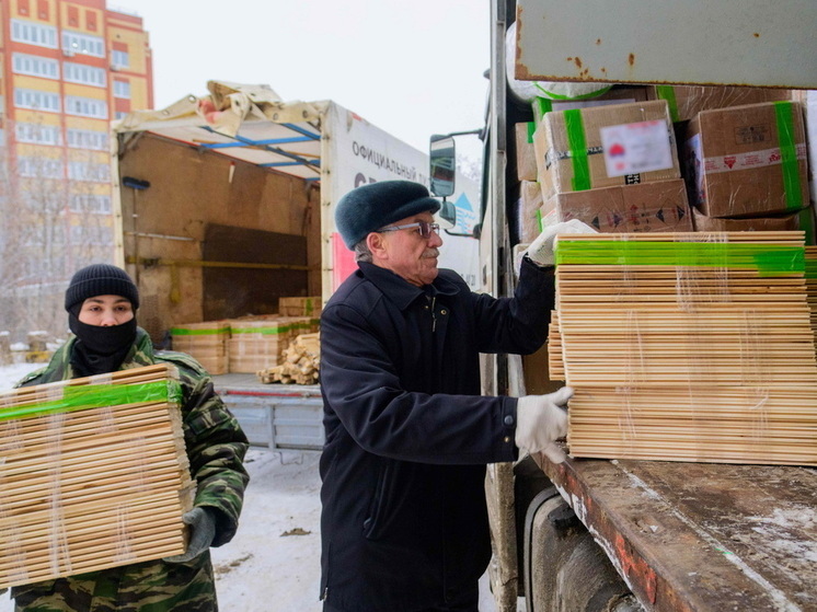 Из Марий Эл отправился новогодний гуманитарный груз