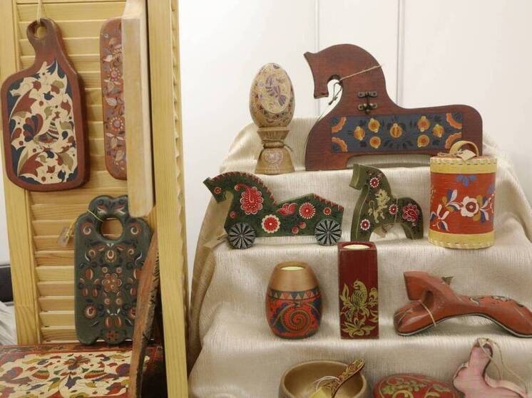 Вологодские художественные промыслы представлены на выставке «Ладья. Зимняя сказка– 2025»