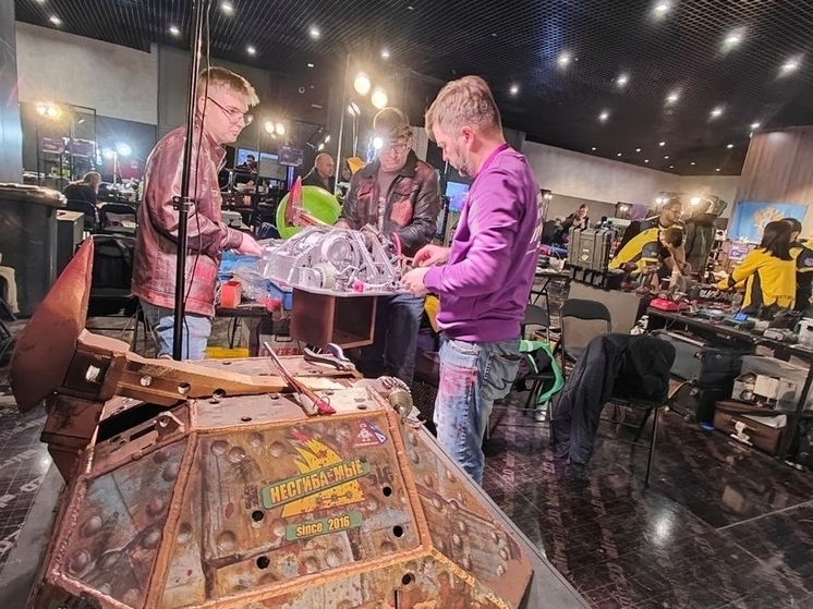 Умельцы из Твери построили робота для битвы за мировое первенство