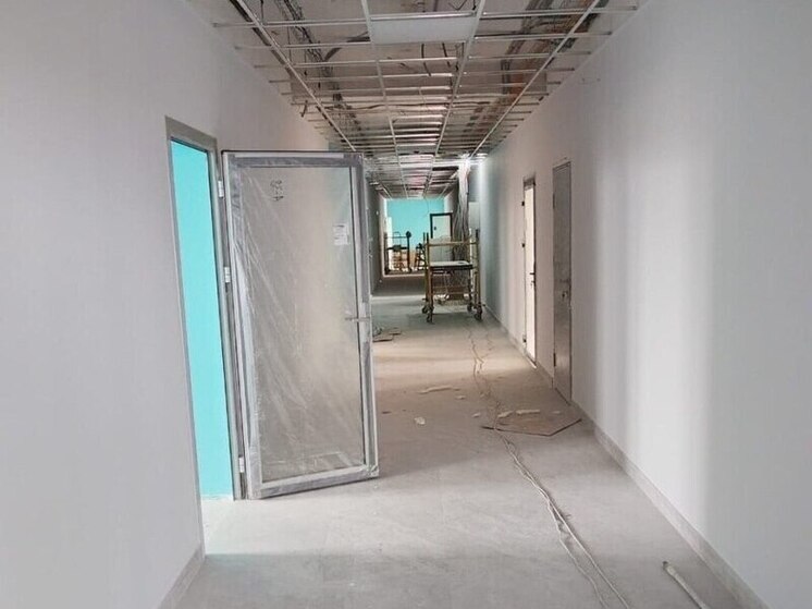 Капремонт Старооскольского медколледжа завершен на 68 %