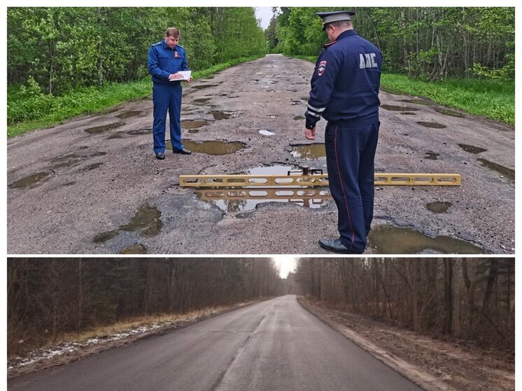 В Брянской области восстановили дорогу «Клинцы-Песчанка»