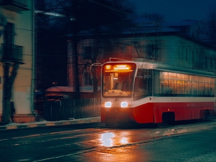 В Туле временно изменят движение трамваев из-за ремонта путей