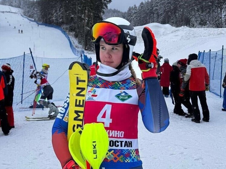Ленинградская спортсменка начала соревнования по горнолыжному спорту с «бронзы»