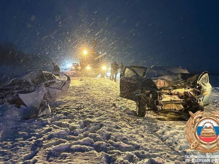 В Башкортостане произошло ДТП на встречке с четырьмя погибшими