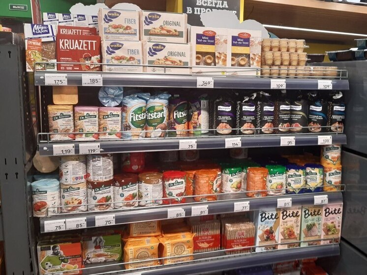 Мурманчанка украла продукты из супермаркета