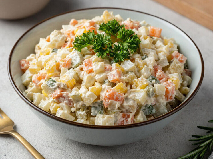 Нутрициолог раскрыла, как сделать салат оливье полезным