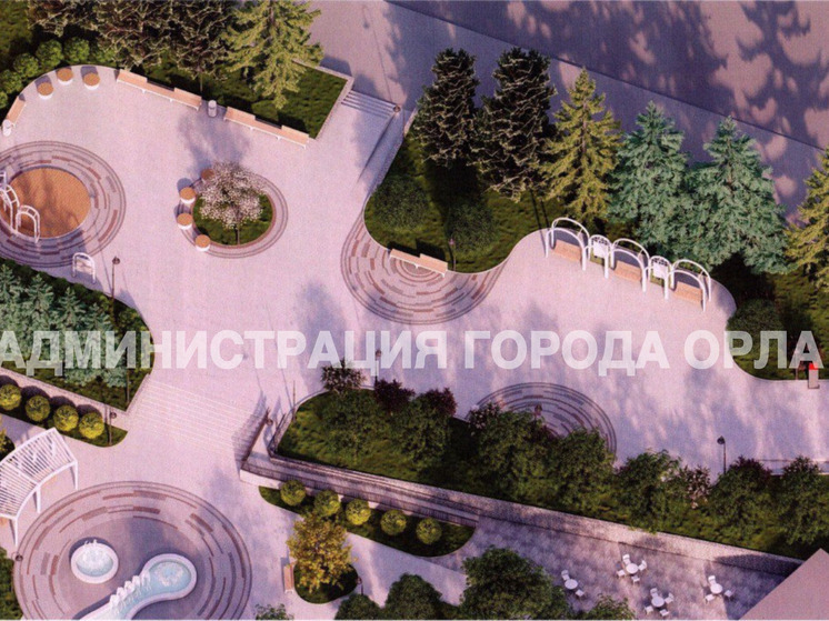 Сквер Маяковского в Орле готовится к масштабной реконструкции