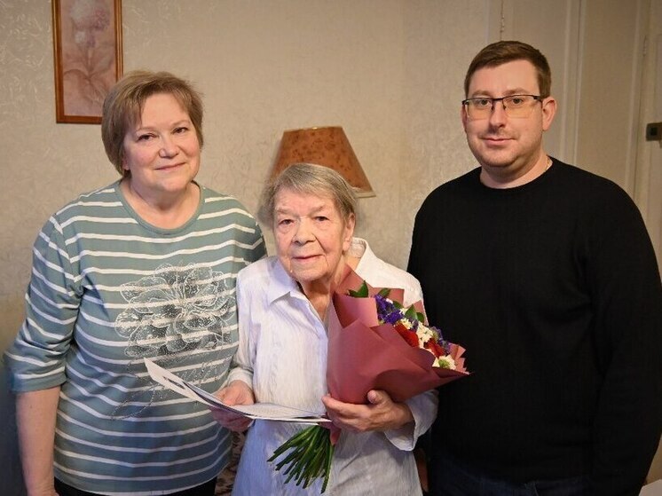 Владимир Путин поздравил 95-летнюю жительницу Выборга с юбилеем