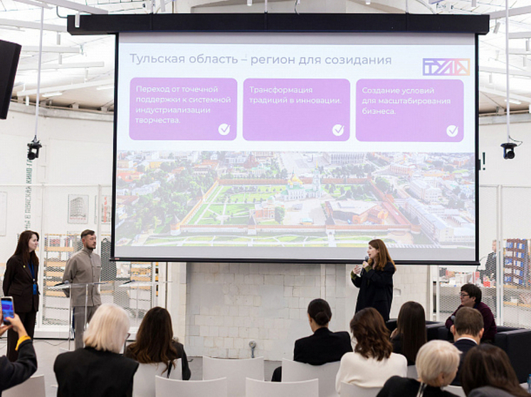 В Москве представили стратегию развития креативной экономики Тульской области