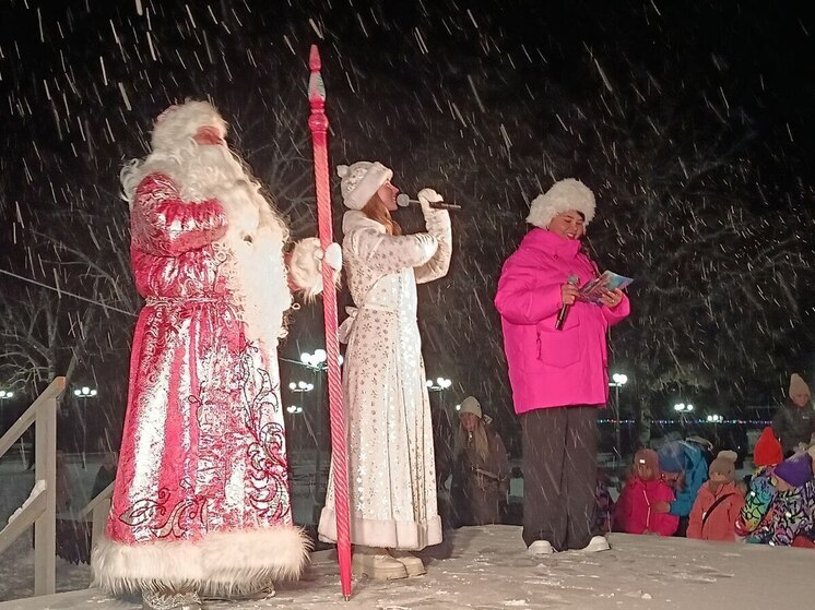 На открытие елки в Черемушках яблоку негде было упасть