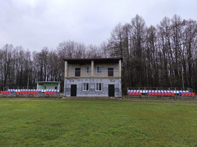 Частичный ремонт выполнили на стадионе «Колос»