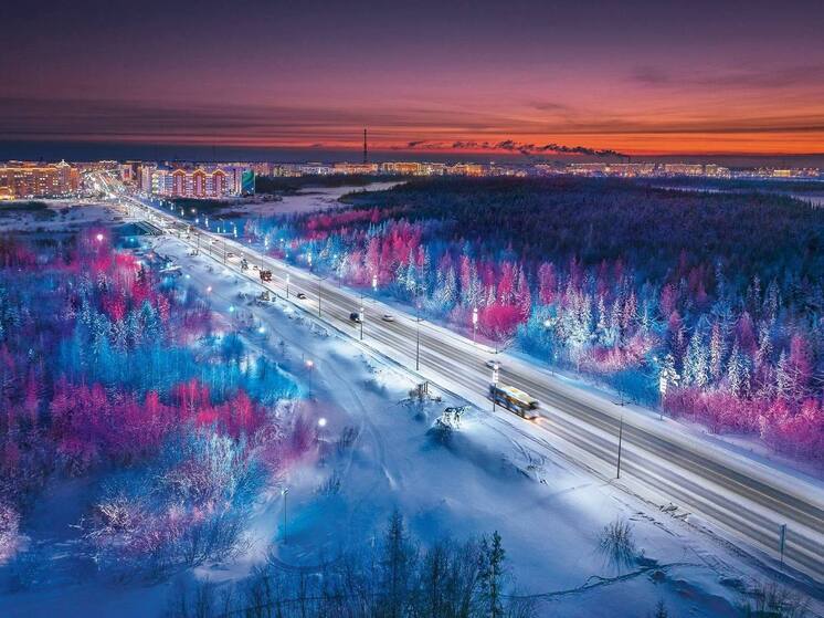 Не выезжать за город призывают новоуренгойцев из-за гололеда