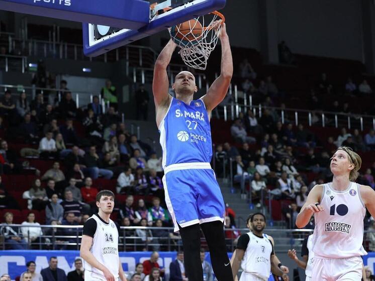 Баскетбольная «Самара» проиграла «Енисею» дома со счетом 72:94