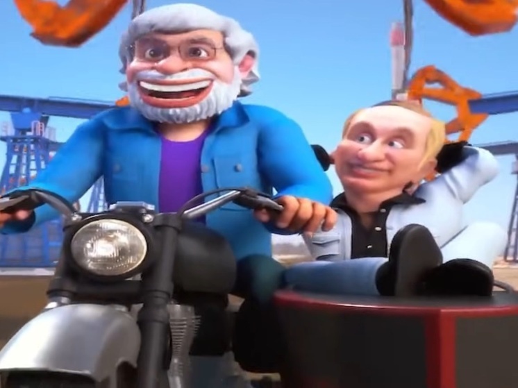 РИА Новости: мультфильм India Today с Путиным и Моди набрал миллион просмотров