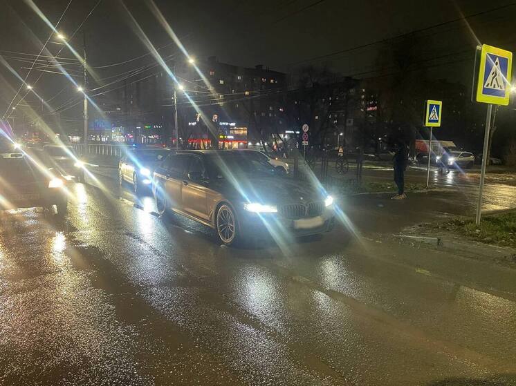 На улице Новоселов водитель «БМВ» сбил пешехода