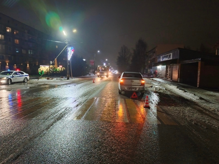 Автоледи в Шексне сбила женщину на пешеходном переходе