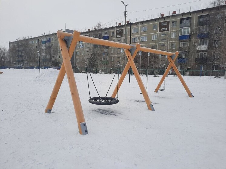 В Карасуке открылся новый общественный парк, созданный по федеральной программе