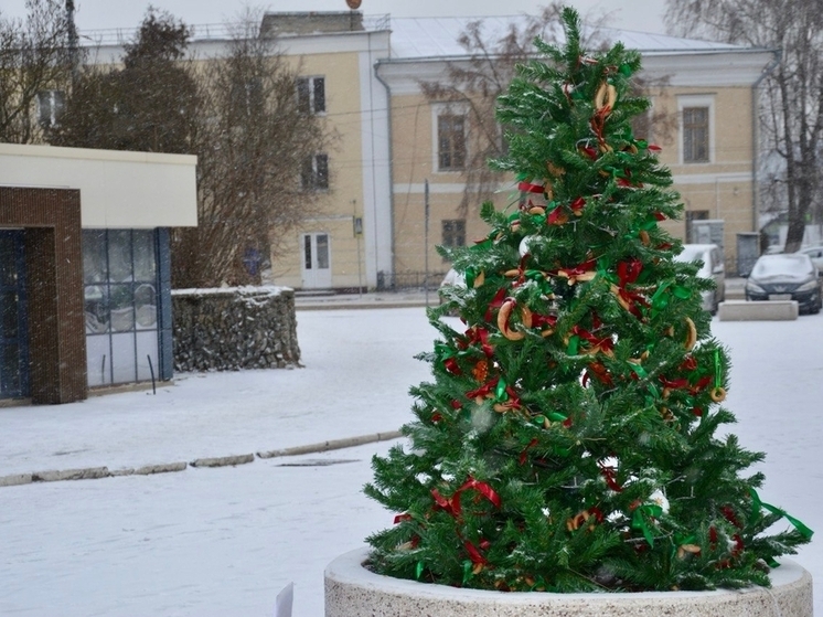 В Орле появилась «хлебная» ёлка