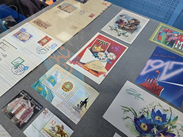 В Музее Алматы проходит выставка, посвященная истории почты Казахстана