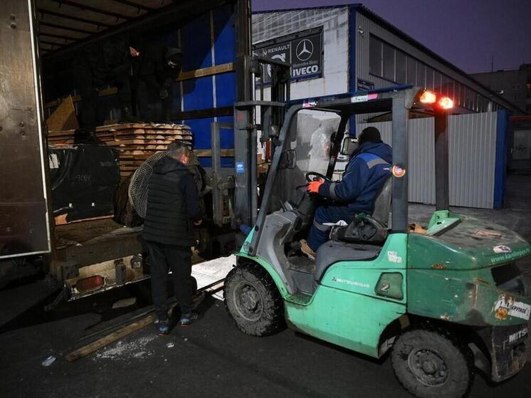 Новая партия стройматериалов от Карелии отправилась в Васильевский округ