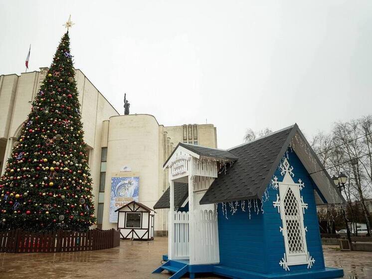 В Курске дети могут посетить с 19 декабря приемную Деда Мороза